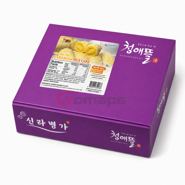BONG CHEF BANANA RICE CAKE 50G x 12 (GST EXCLUDE)
