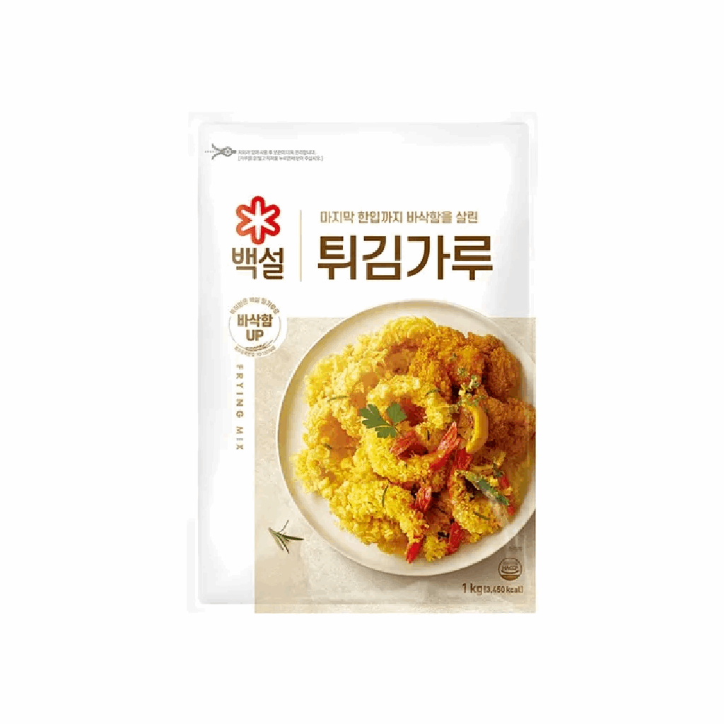 CJ 백설 튀김가루 1KG x 10