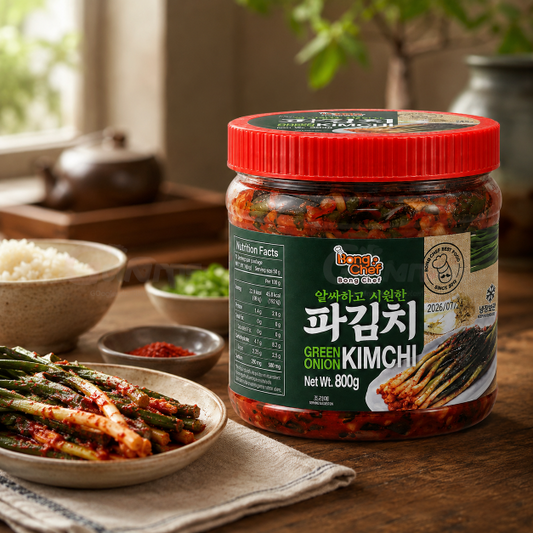 Bong Chef Green onion Kimchi (Container) 800G