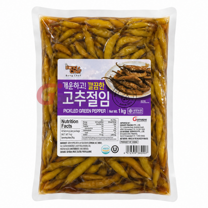 Bong Chef Pickled Pepper 1KG x 10 