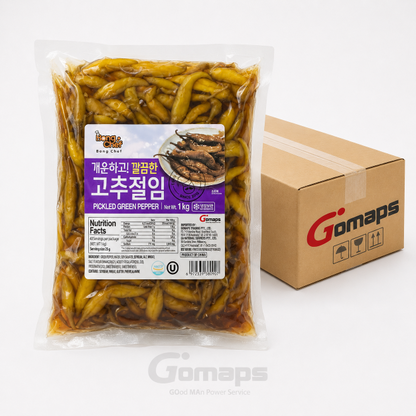 Bong Chef Pickled Pepper 1KG x 10 