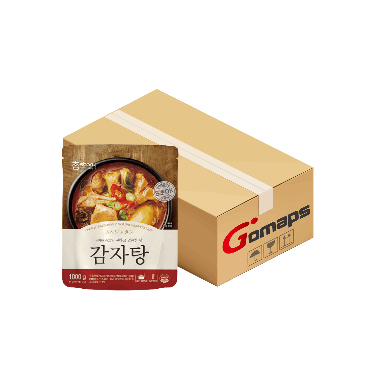 진한 감자탕 1KG X 12입