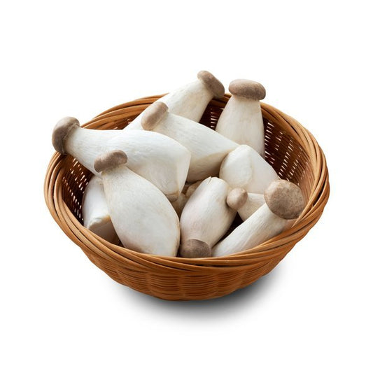 MUSHKING MINI KING OYSTER MUSHROOMS 400G