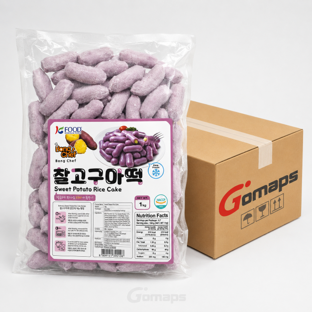 Bong Chef Sweet Potato Rice Cake 1KG x 10 