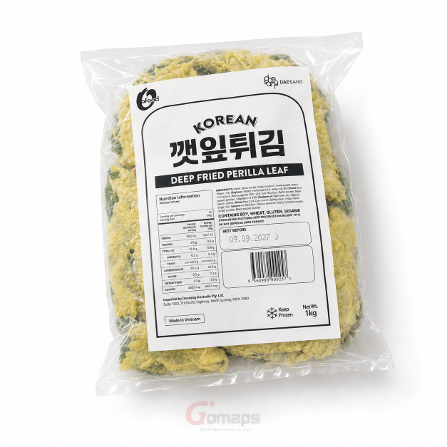 FROZEN DEEP FRIED PERILLA LEAF 1KG