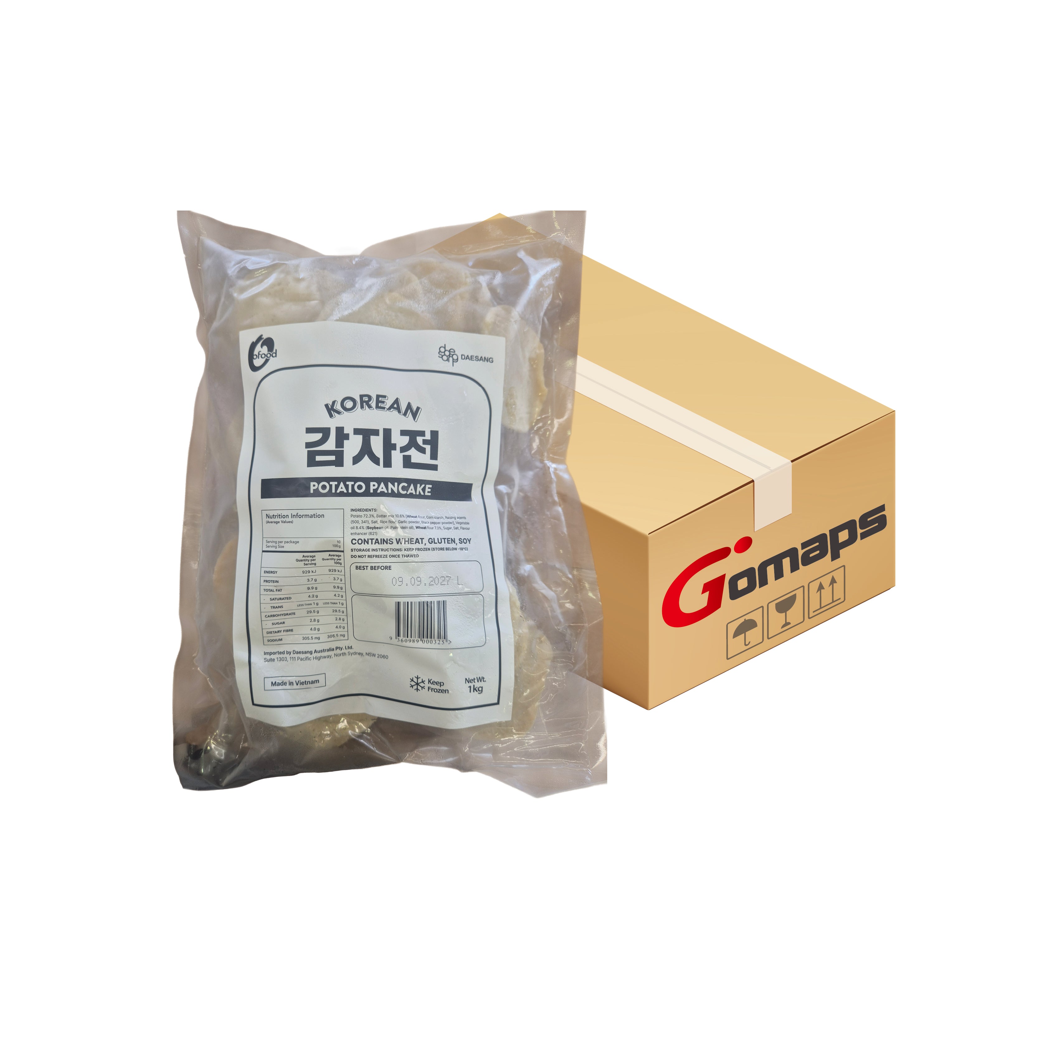 Potato Pancake 1KG x 10 – Gomaps
