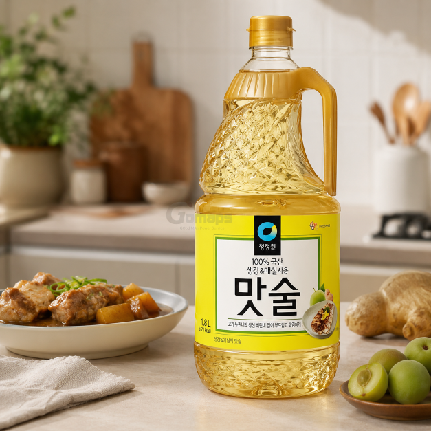 Chungjungone Ginger & Plum Cooking Wine 1.8L x 6