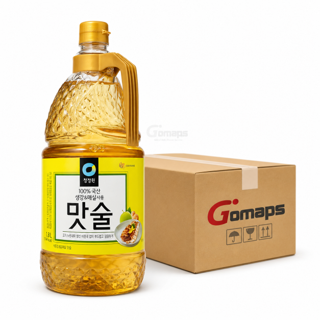 Chungjungone Ginger & Plum Cooking Wine 1.8L x 6