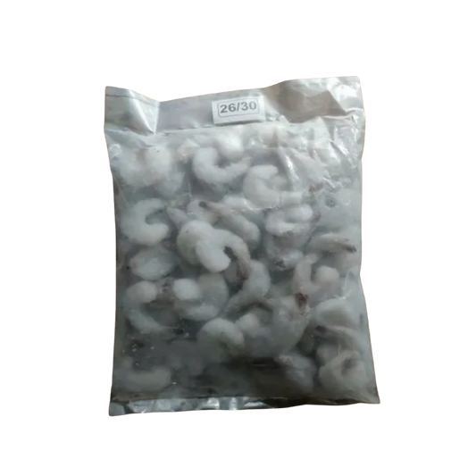 P.K PRAWN WITH TAIL (26/30) 1KG (NET:700g) x 10