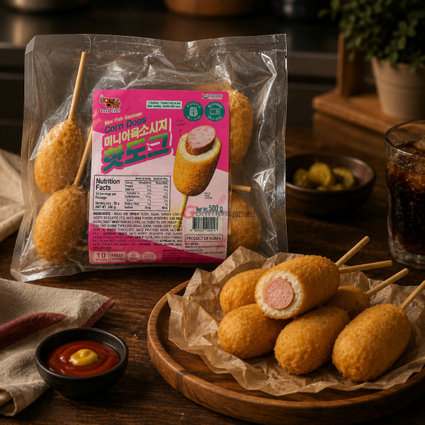 봉셰프 미니핫도그 50G x 10 x 20 (GST 별도)