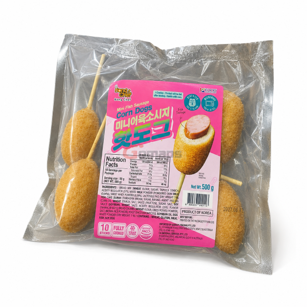 Bong Chef Crispy Mini Hot Dog 50G x 10