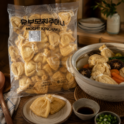 유부 모찌 주머니 1KG x 10
