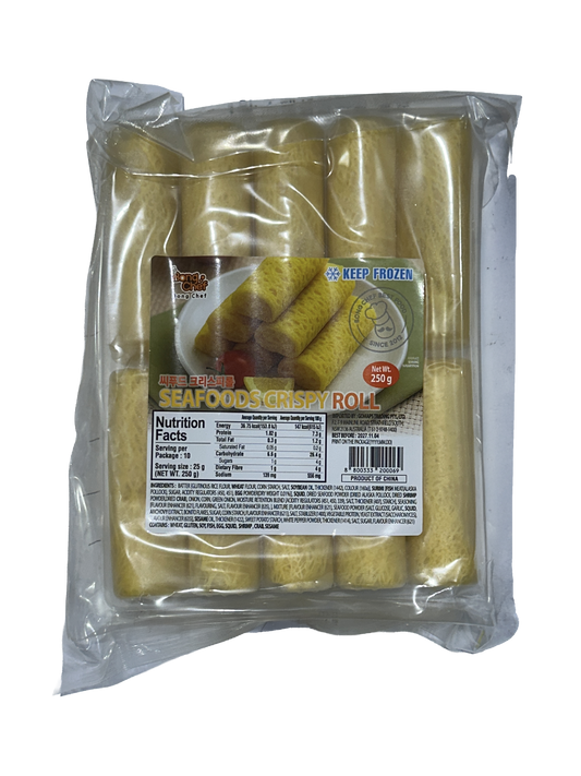 봉셰프 씨푸트 크리스피롤 25G x 10