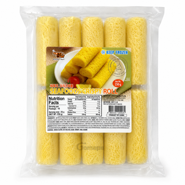 Bong Chef Seafood Crispy Rolls 25G x 10