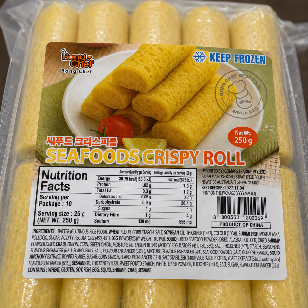 Bong Chef Seafood Crispy Roll 25G x 10 / 20