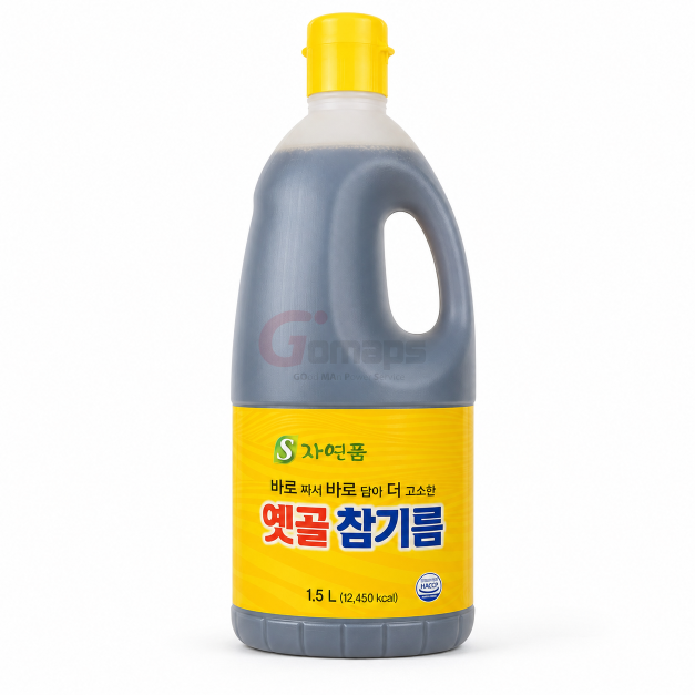 Jayeonpum Yetgol Sesame Oil 1.5L x 6