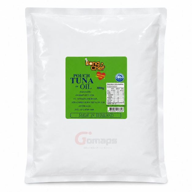 Bong Chef Tuna Oil Pouch 3KG x 4
