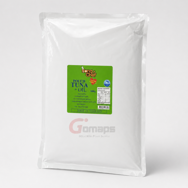 Bong Chef Tuna Oil Pouch 3KG x 4