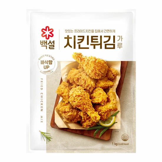 CJ Baeksul Chicken Fried Powder 1KG x 10