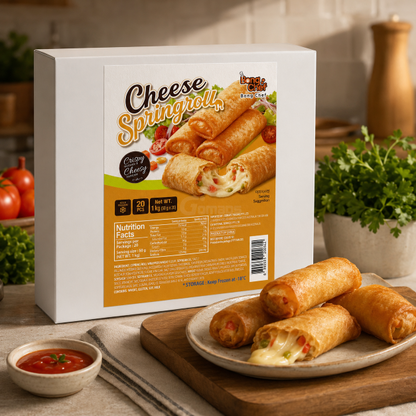 봉셰프 야채 치즈 스프링롤 50G* 20P/10