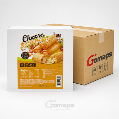 봉셰프 야채 치즈 스프링롤 50G* 20P/10