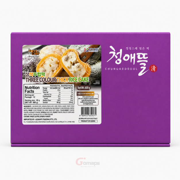BONG CHEF DUTEOP RICE CAKE 50G x 12 (GST EXCLUDE)