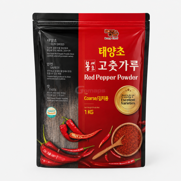 봉셰프 고춧가루(김치용) 1KG  x 10입