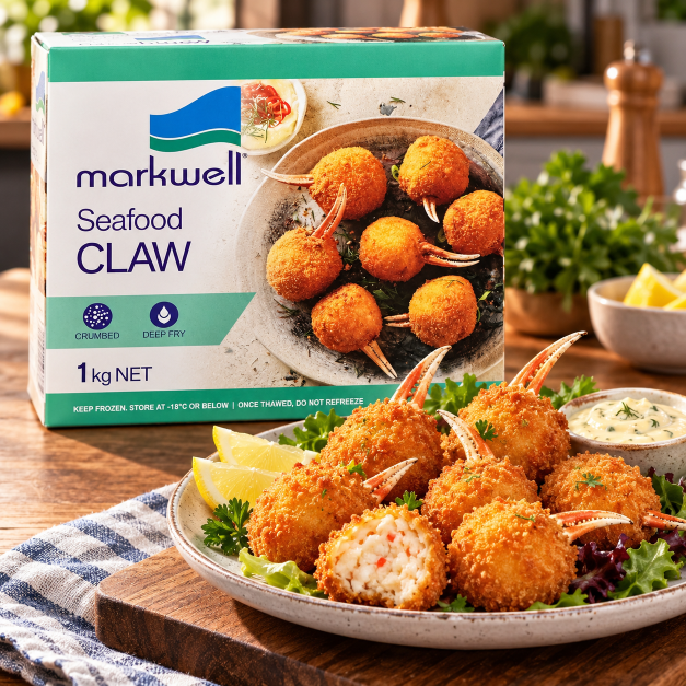 MARKWELL Fried Crab Claws 1KG x 5