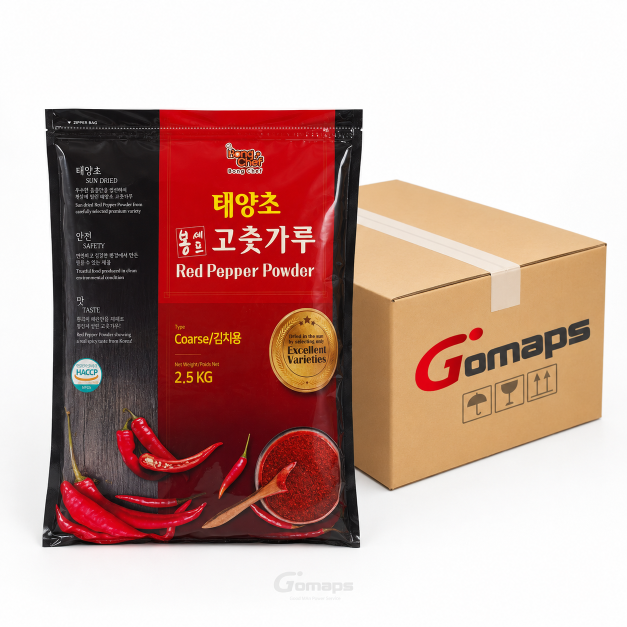 Bong Chef Red Pepper Powder (for Kimchi) 2.5KG x 4 packs