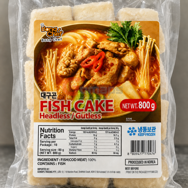 봉셰프 대구곤(블럭) 800G X 10입