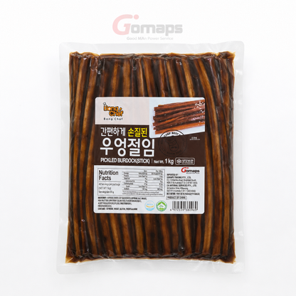 Bong Chef Pickled Burdock for Gimbap 1KG x 10 