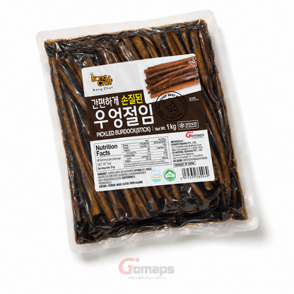 Bong Chef Pickled Burdock for Gimbap 1KG x 10 
