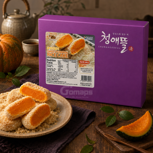 BONG CHEF PUMPKIN INJEOLMI RICE CAKE 50G x 12