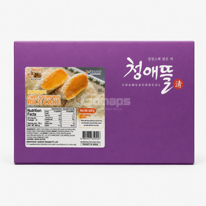 BONG CHEF PUMPKIN INJEOLMI RICE CAKE 50G x 12