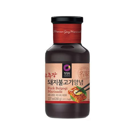 CJW KOREAN BBQ SAUCE FOR PORK 280G x 12