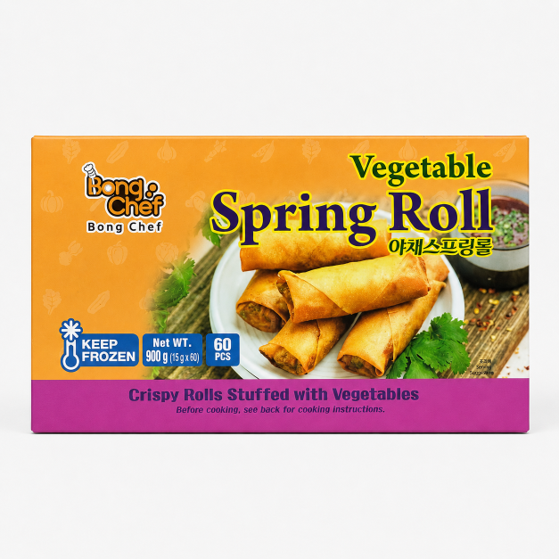 봉셰프 야채 스프링롤 15G x 60P/10