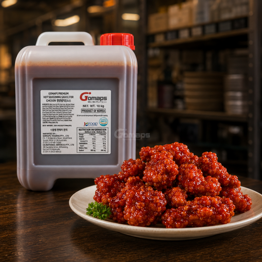 Gomaps Hot Seasoned Chicken Sauce (liquid) 10KG x 2