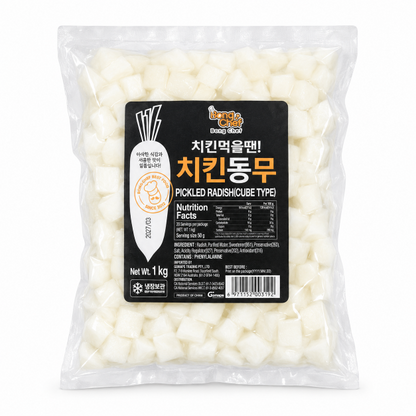 Bong Chef Pickled Radish (Pouch) 1KG x 10