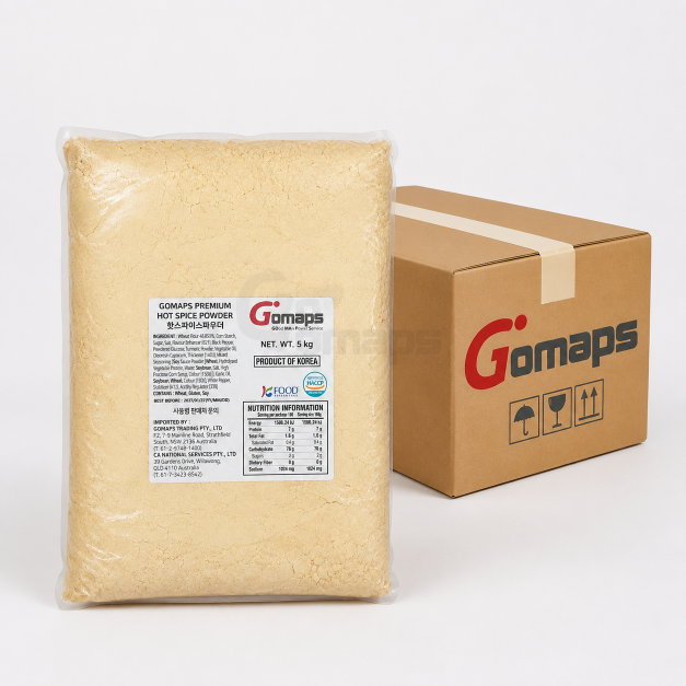 Gomaps Hot Spice Powder 5KG x 4