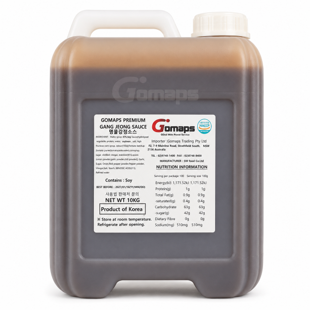 Gomaps Sokcho Chicken Gangjeong Sauce (liquid) 10KG x 2