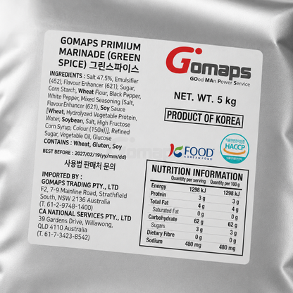 Gomaps Green Spice (popular dye) 5KG x 4 