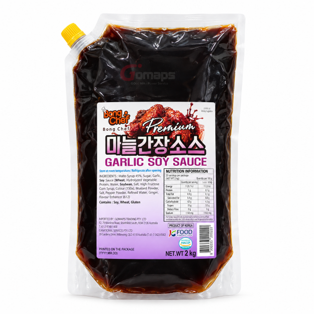 고맙스 마늘간장 소스 2KG x 5