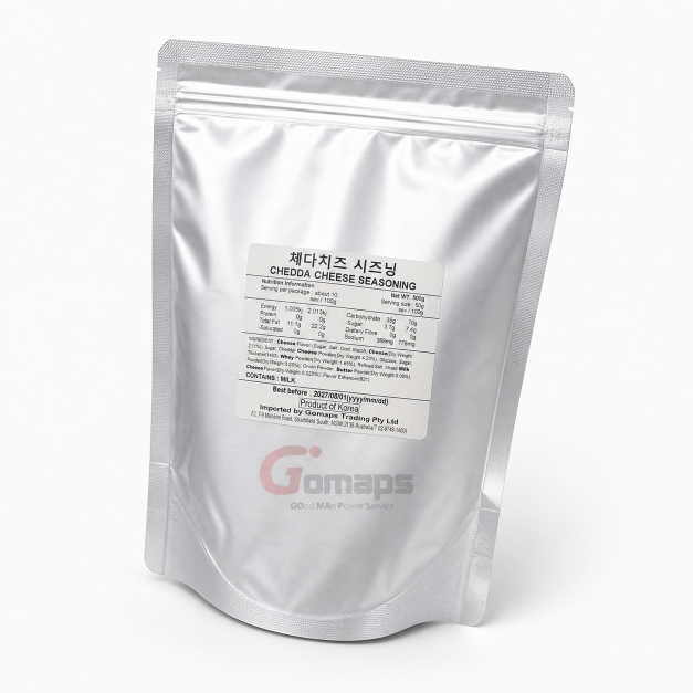 GOMAPS CHEDDA CHEESE SEASONING POWDER 500G x 20