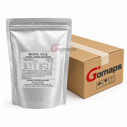 GOMAPS CHEDDA CHEESE SEASONING POWDER 500G x 20