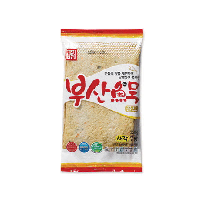 Hansung Busan Square Fish Cake 1KG x 10