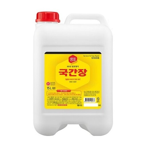 샘표국간장 15L